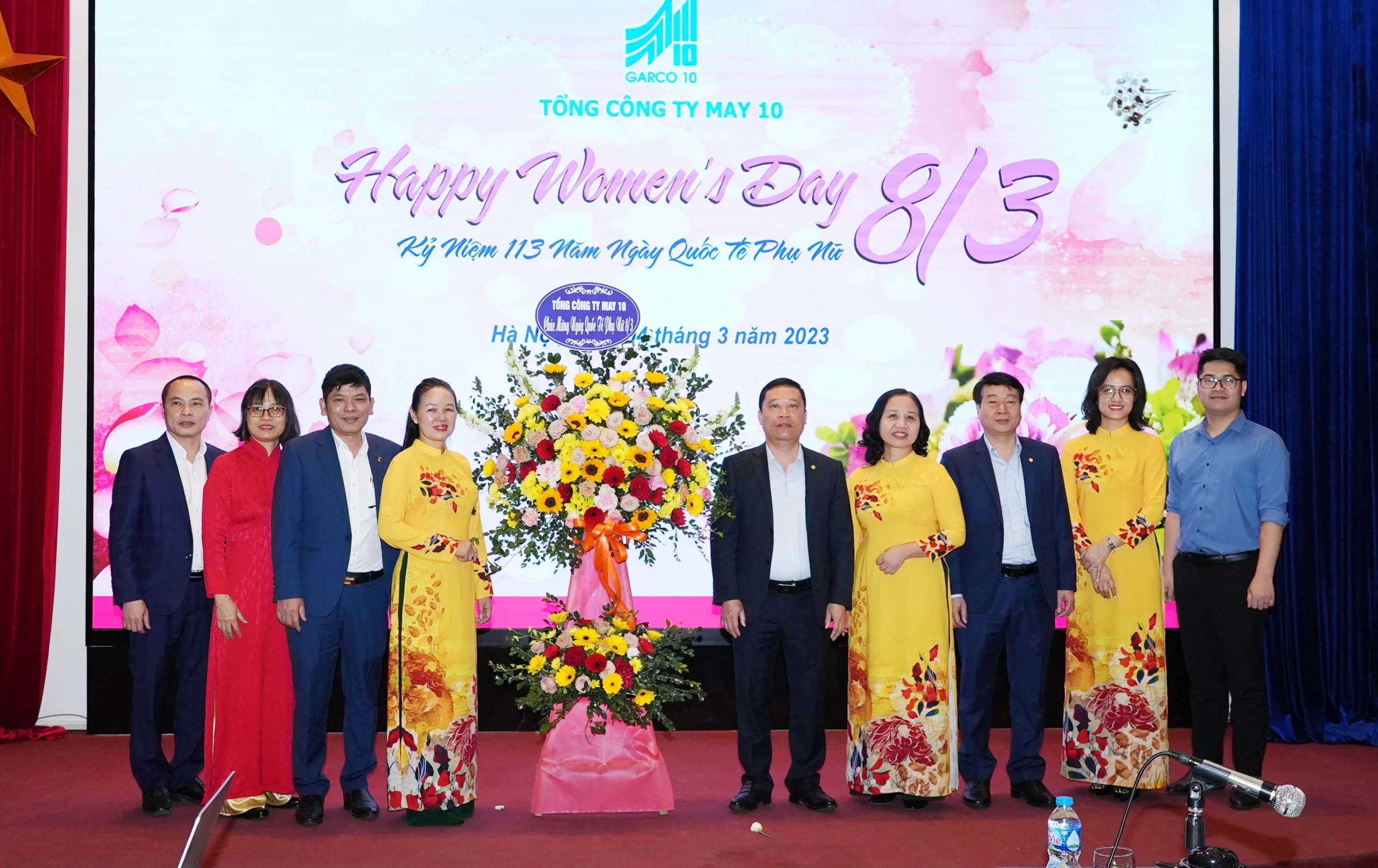 Sôi nổi các hoạt động chào mừng ngày 8/3 tại Tổng Công ty May 10