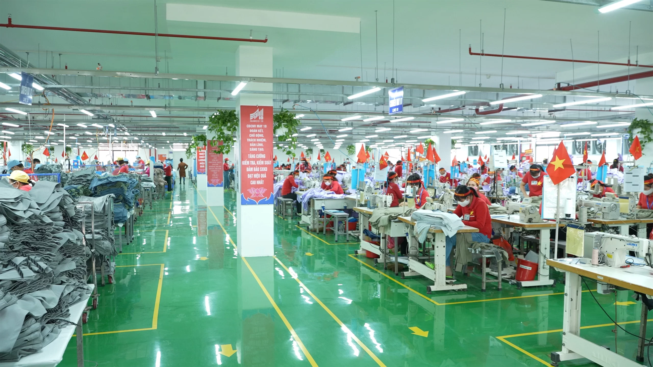May Hưng Hà – liên doanh đầu tiên của May 10 với địa phương