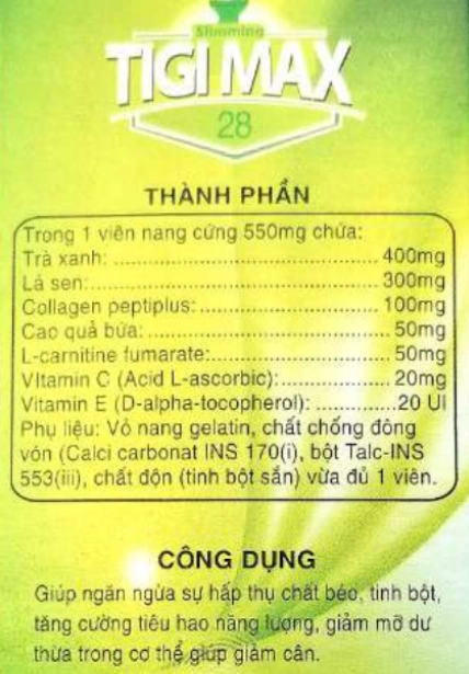 Cảnh báo 2 sản phẩm hỗ trợ giảm cân chứa chất cấm