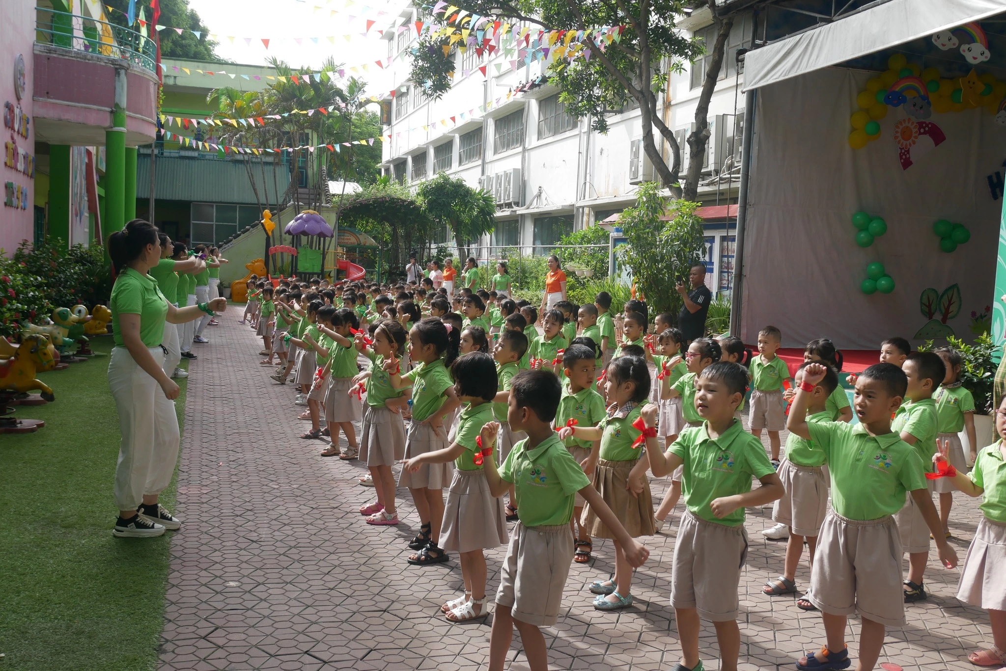 HỘI KHỎE MĂNG NON TẠI TRƯỜNG MẦM NON MAY 10