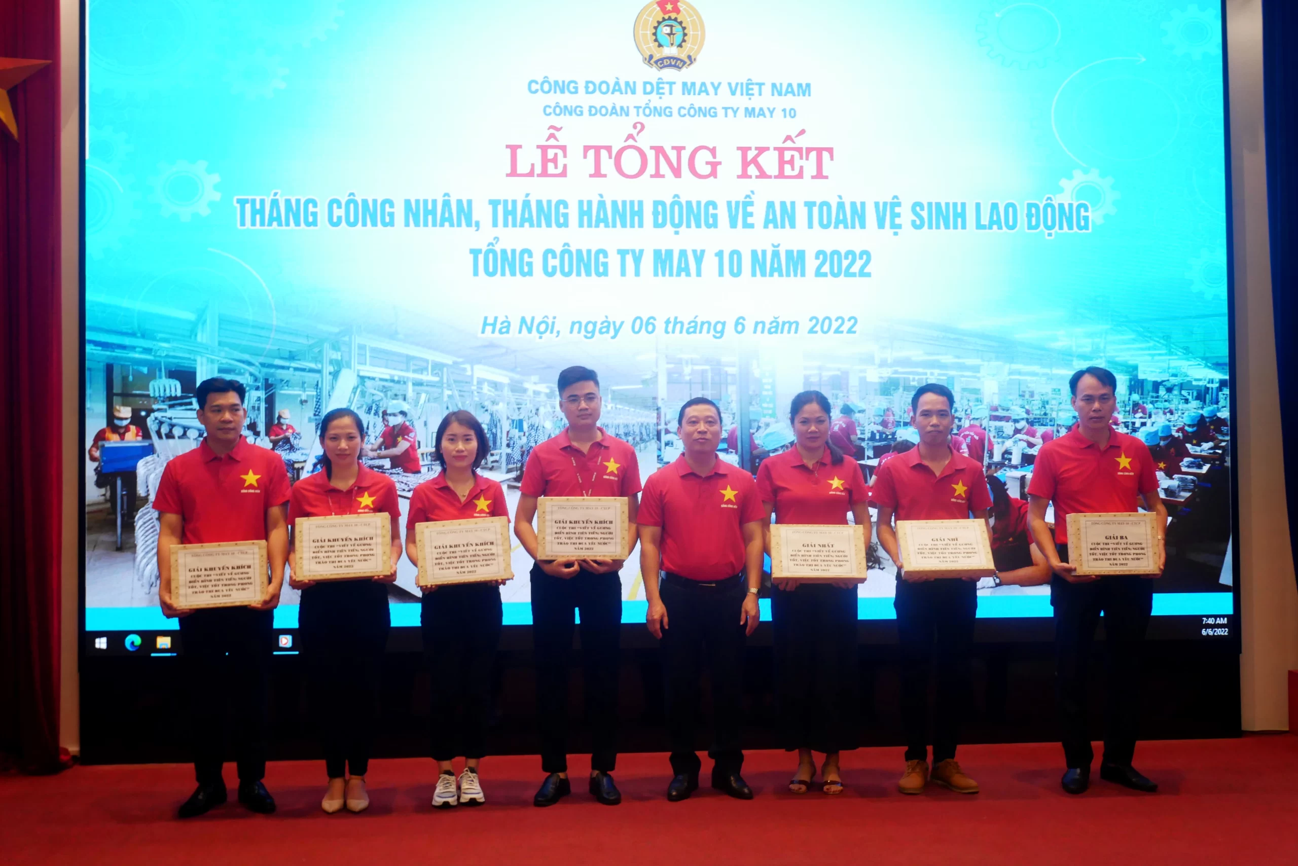 May 10 trao giải thưởng Cuộc thi “Viết về gương Điển hình tiên tiến; Người tốt, việc tốt” năm 2022