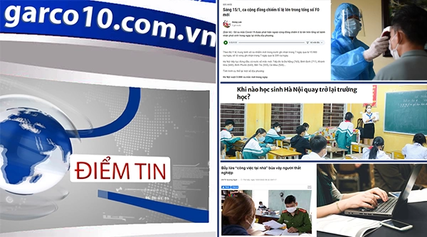 Điểm tin ngày 15/01/2022
