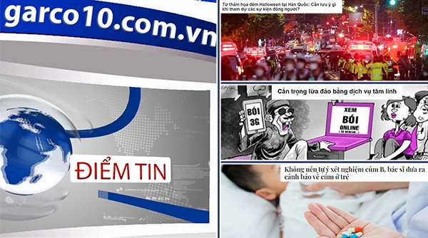 Điểm tin ngày 31/10/2022