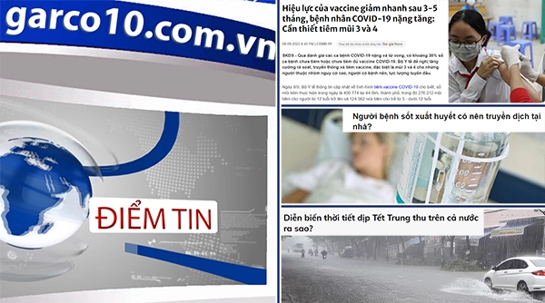 Điểm tin ngày 09/09/2022
