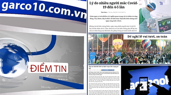 Điểm tin ngày 31/08/2022