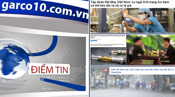 Điểm tin ngày 22/8/2023