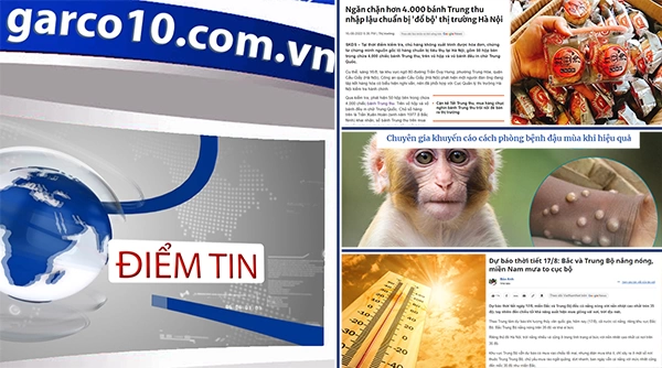 Điểm tin ngày 17/08/2022