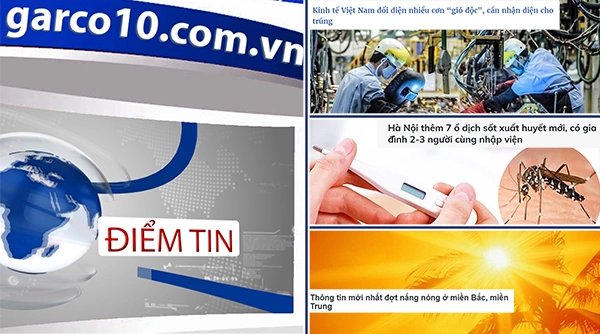 Điểm tin 12/07/2023