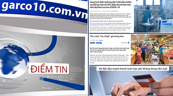 Điểm tin ngày 05/08/2022