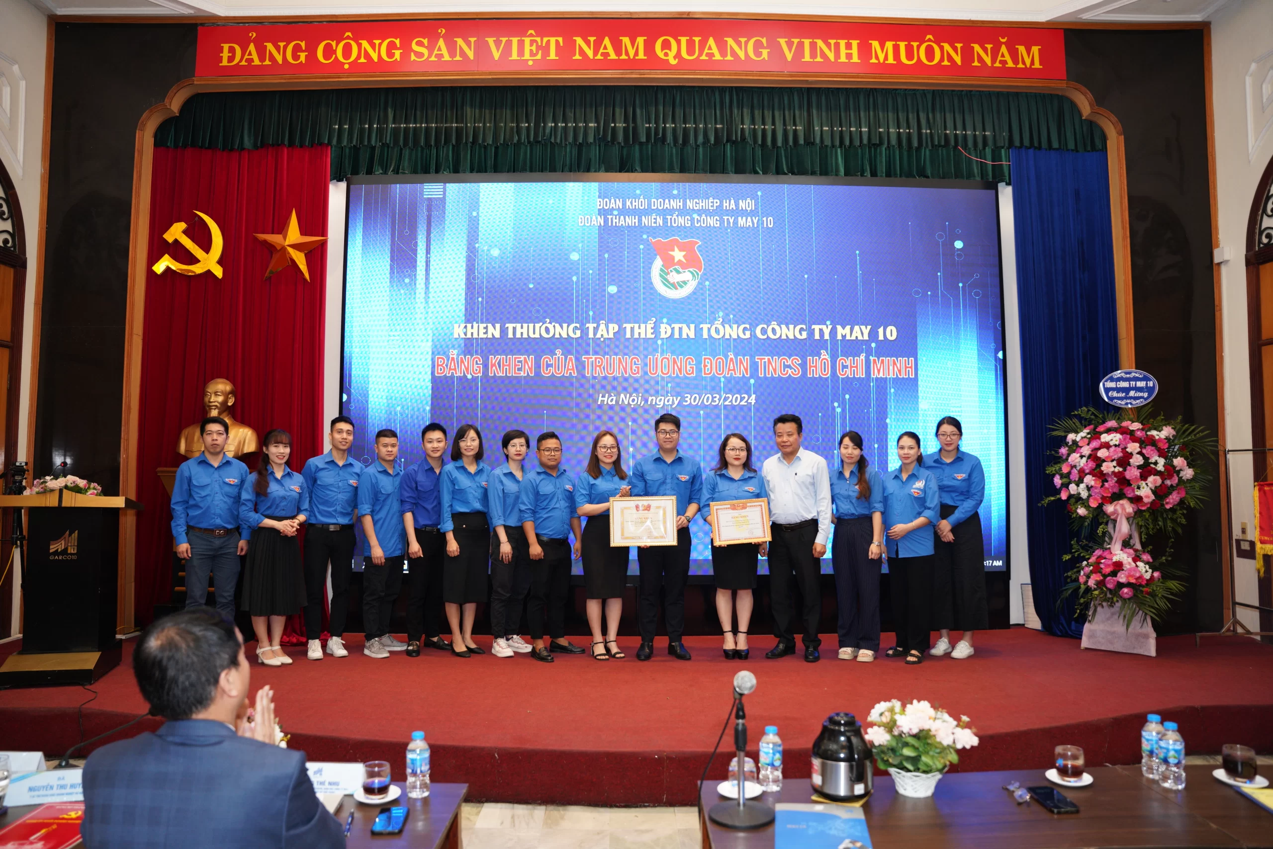 Đoàn thanh niên May 10 lập nhiều thành tích chào mừng 93 năm thành lập Đoàn TNCS Hồ Chí Minh