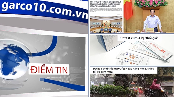 Điểm tin ngày 03/08/2022