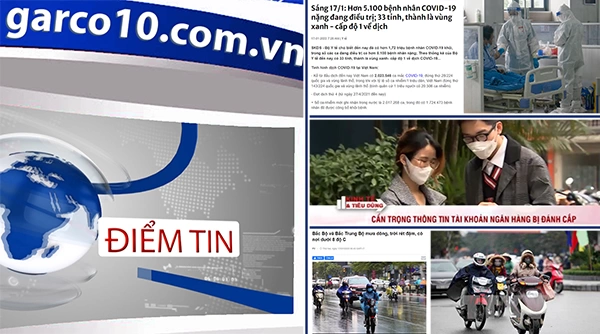 Điểm tin ngày 17/01/2022