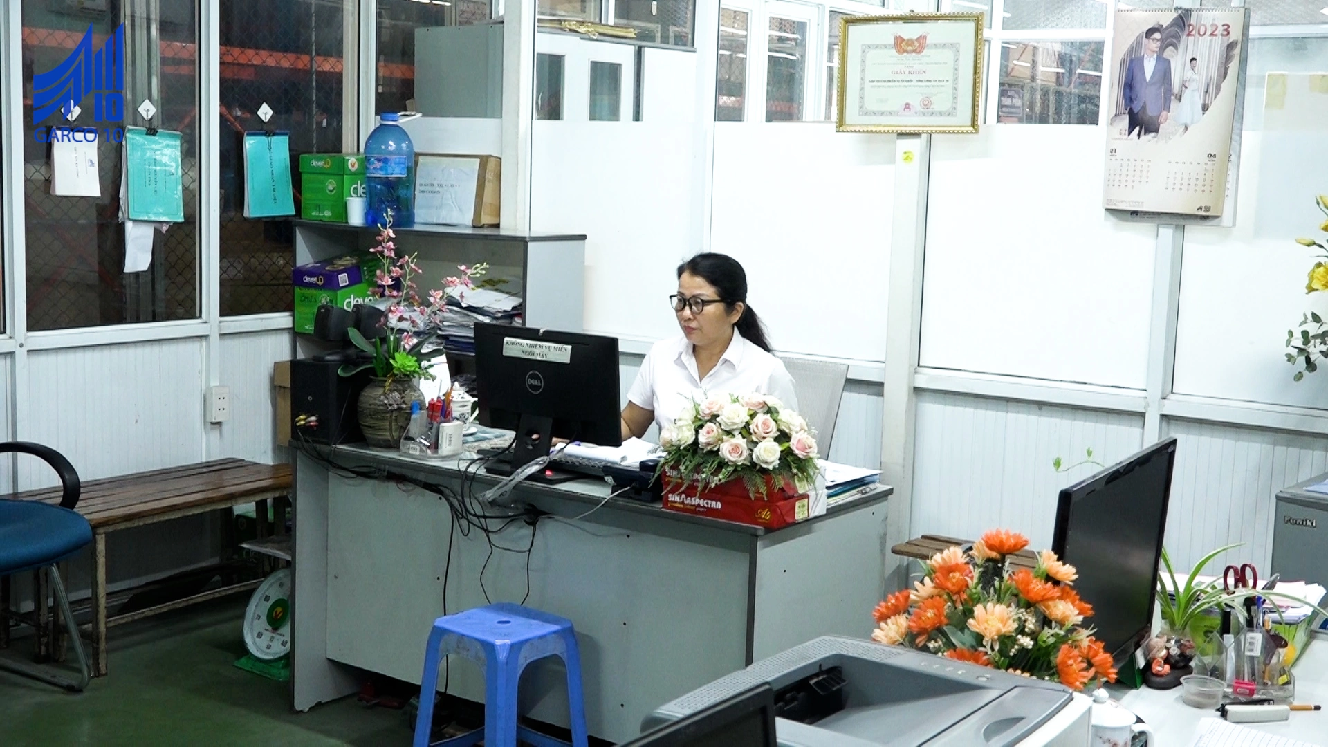 Người thủ kho yêu nghề và tận tâm trong công việc