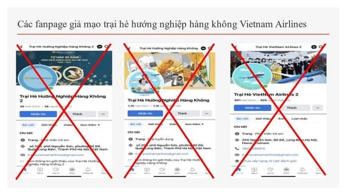 Cảnh báo các chương trình ngoại khóa, trại hè mạo danh VTV, Vietnam Airlines