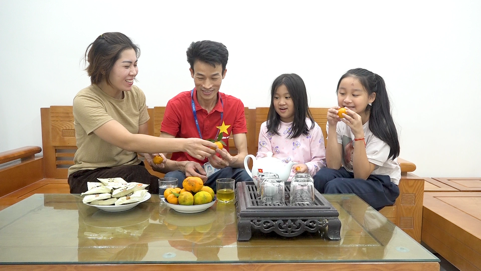 Hân hoan niềm vui về nhà mới