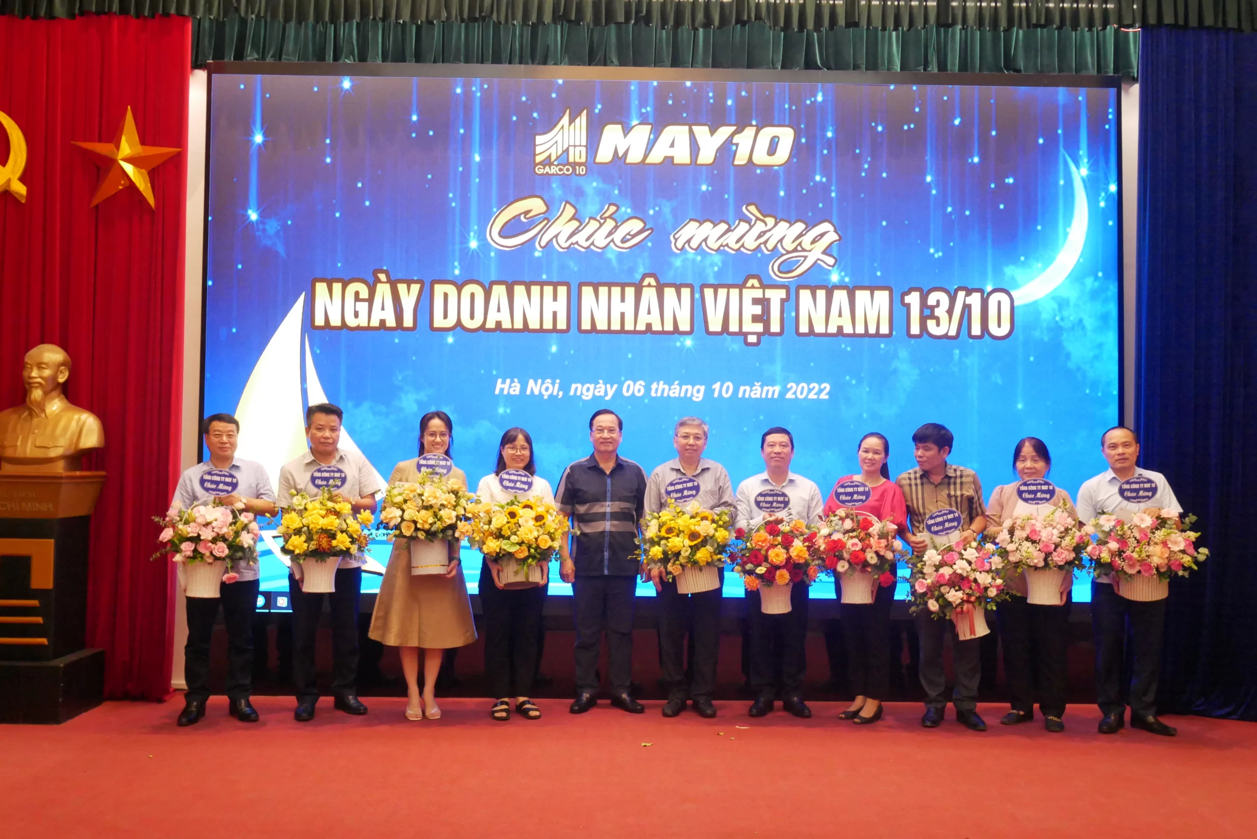 TCT May 10 chúc mừng ngày Doanh nhân Việt Nam