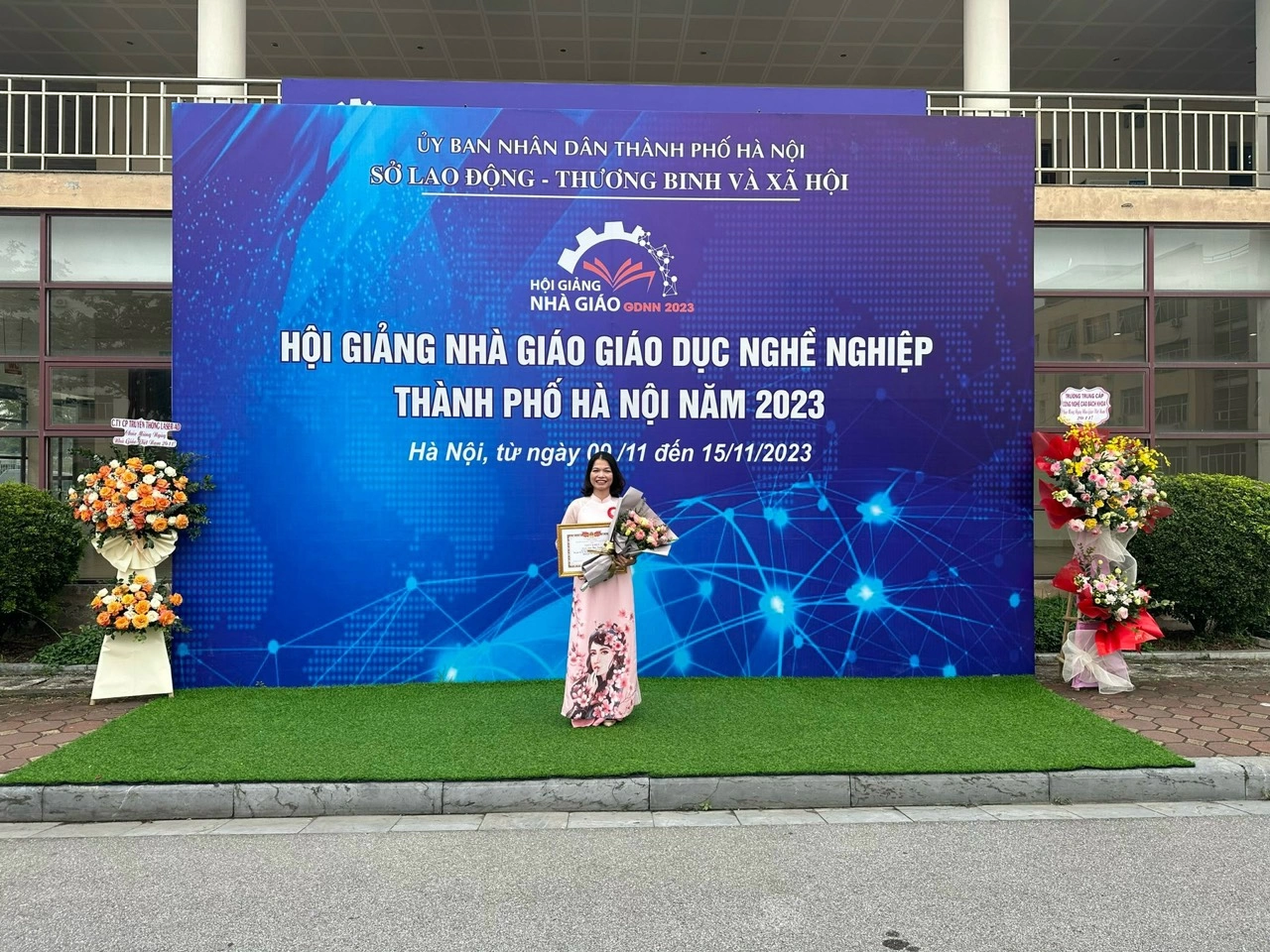 GIÁO VIÊN LBC ĐẠT GIẢI NHÌ TẠI HỘI GIẢNG NHÀ GIÁO GIÁO DỤC NGHỀ NGHIỆP TP HÀ NỘI NĂM 2023