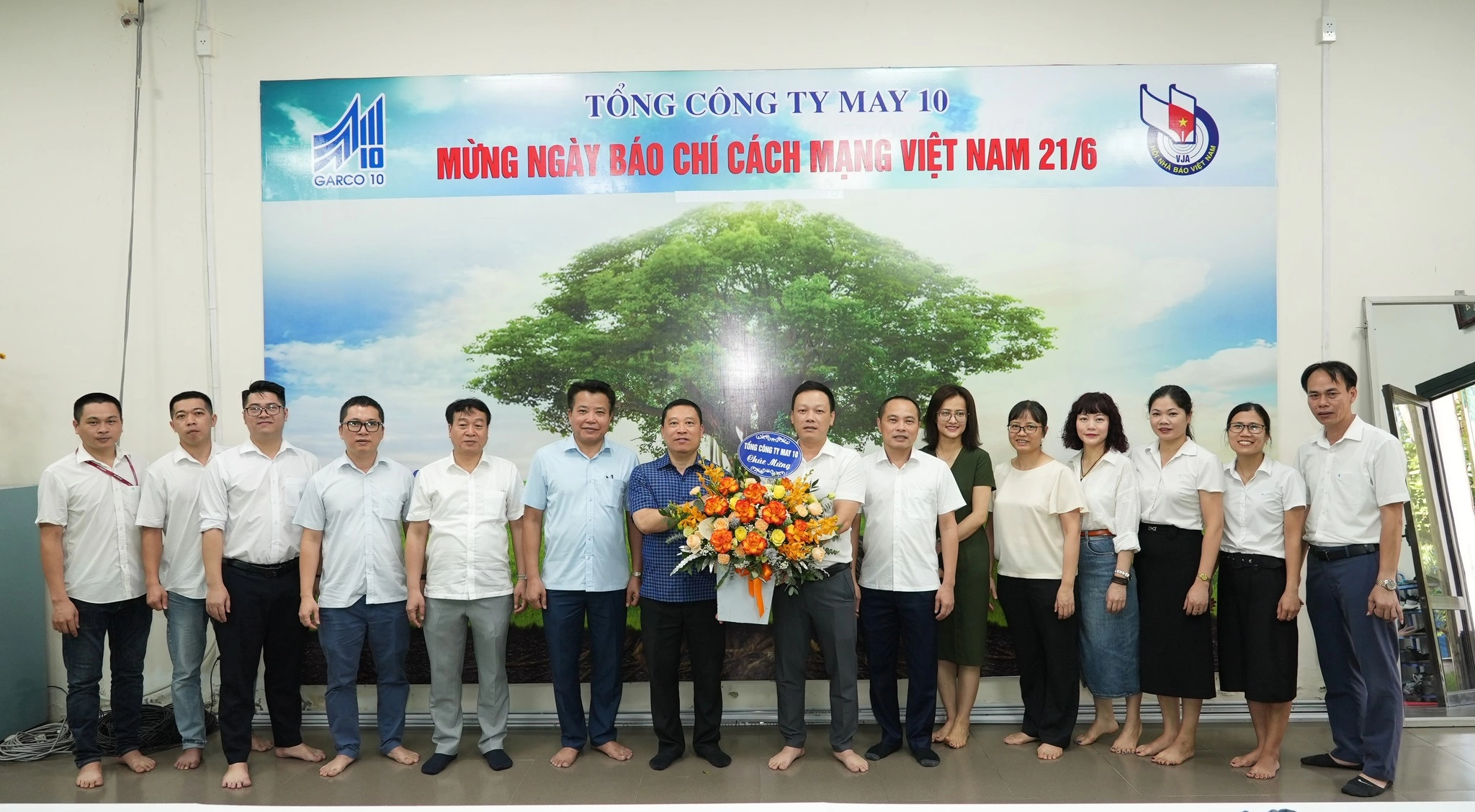 TCT MAY 10 CHÚC MỪNG NGÀY NHÀ BÁO VIỆT NAM 21/6