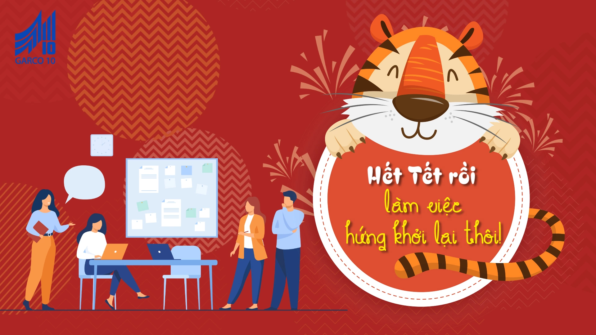 Hết Tết rồi, làm việc hứng khởi lại thôi!