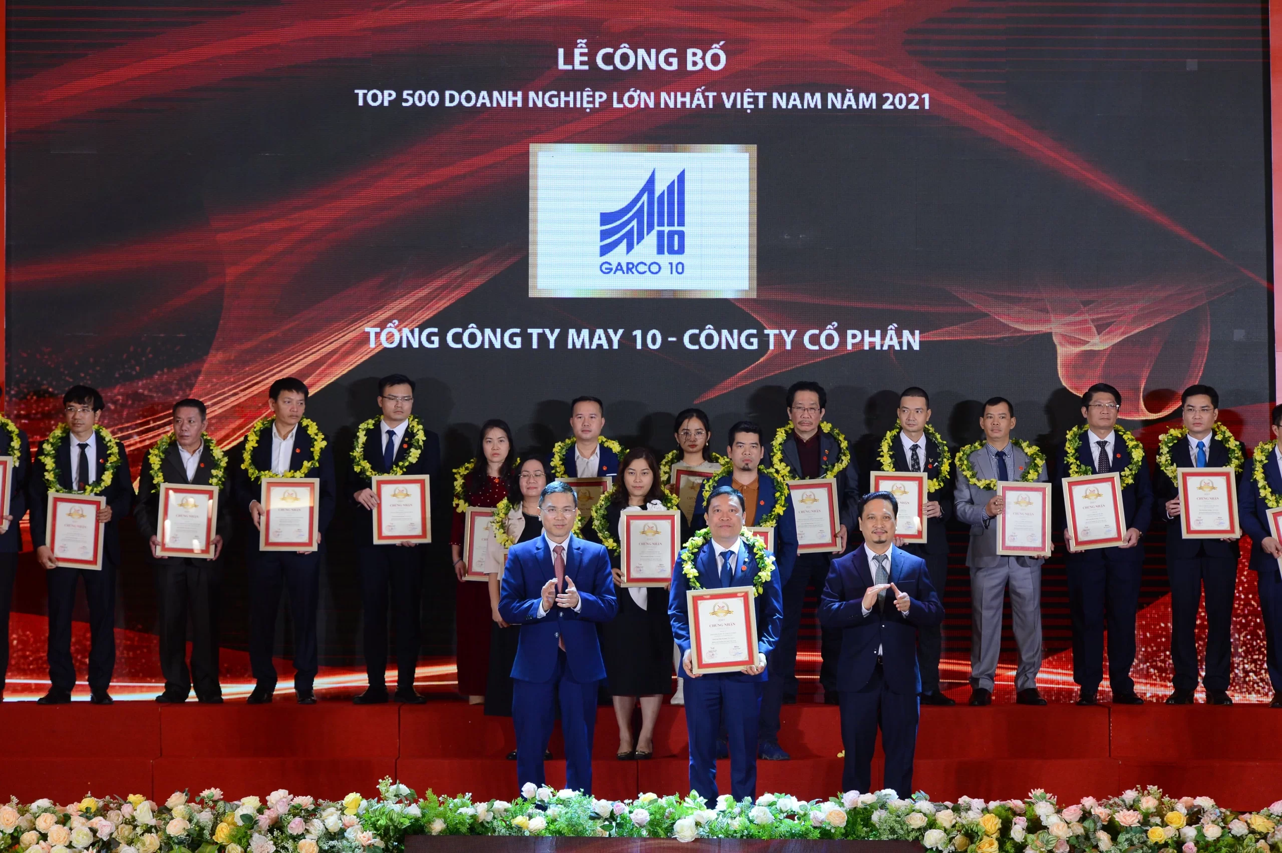 May 10 được xếp hạng Top 500 Doanh nghiệp lớn nhất Việt Nam năm 2021