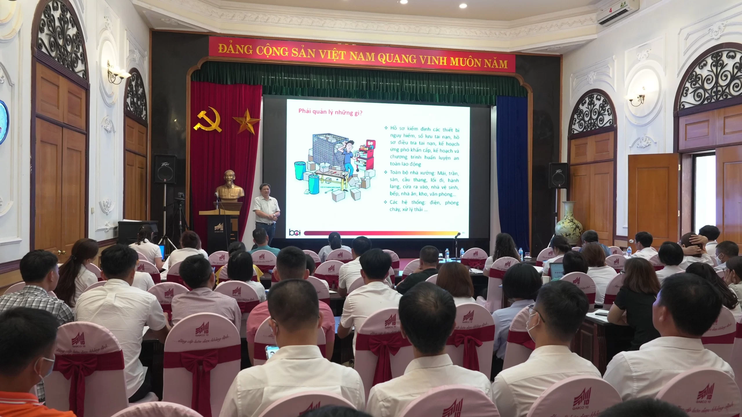 Đào tạo trách nhiệm xã hội, an toàn lao động, phòng chống cháy nổ và quản lý hóa chất