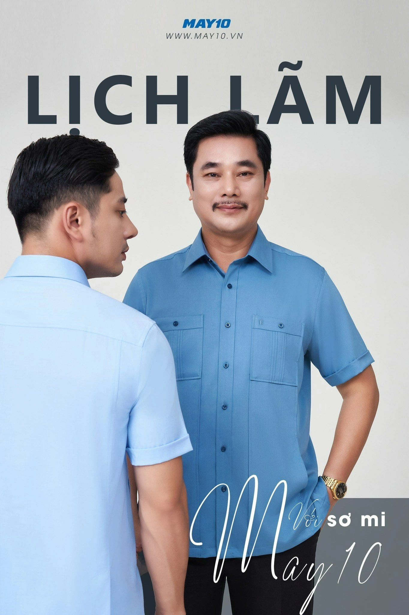 Áo Sơ mi ký giả May 10