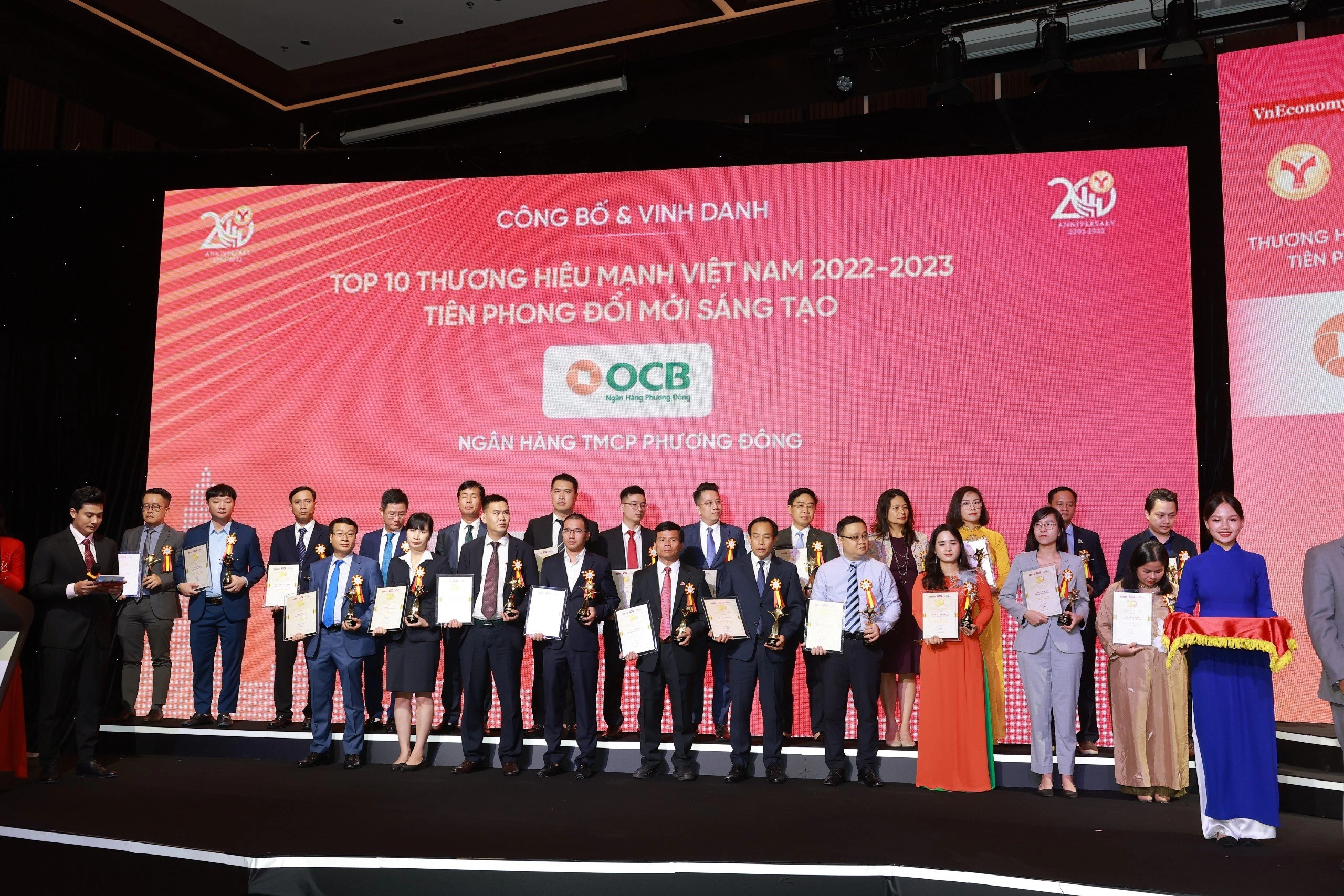 May 10 được tôn vinh Top 10 Thương hiệu mạnh – Tăng trưởng xanh 2022-2023