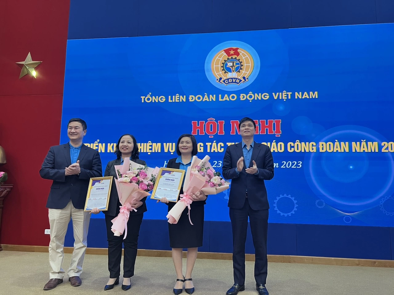 Công đoàn May 10 nhận giải thưởng Cuộc thi “Tết Sum vầy – Xuân gắn kết”