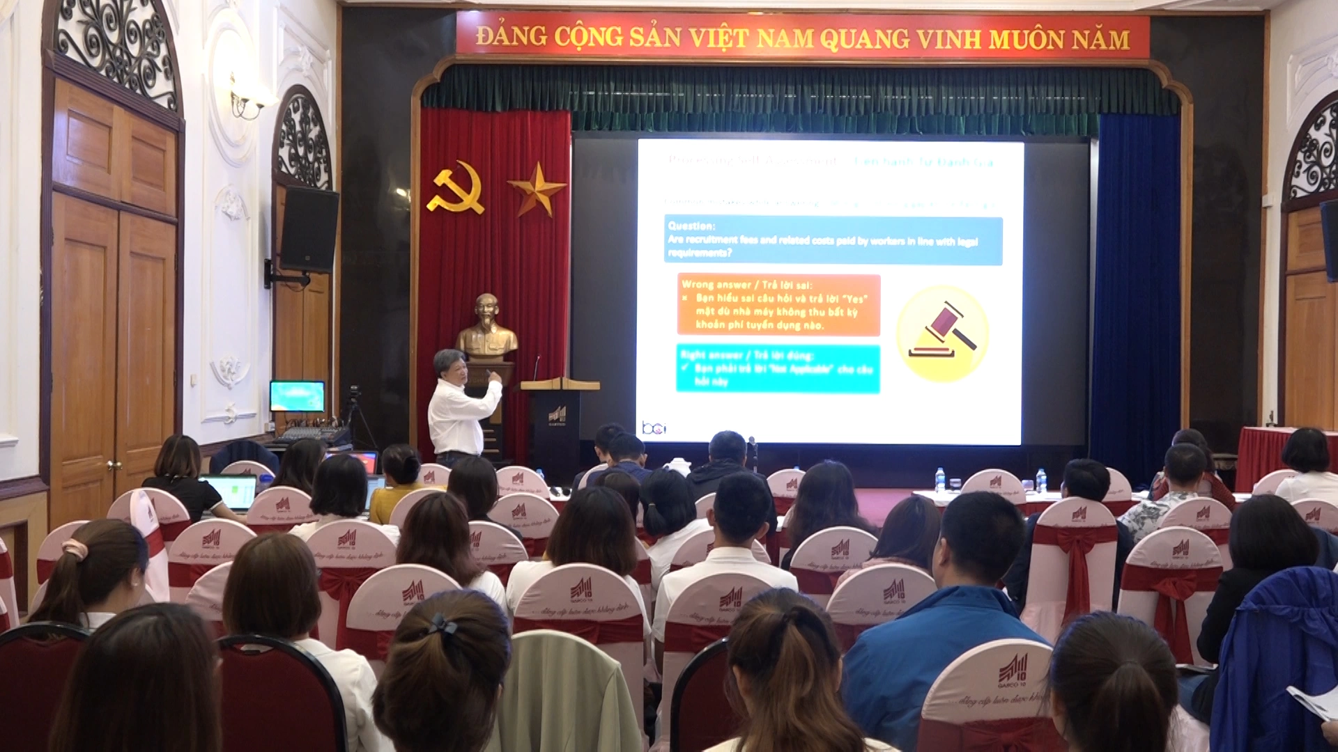Đào tạo kiến thức tuân thủ trách nhiệm xã hội theo chương trình SLCP