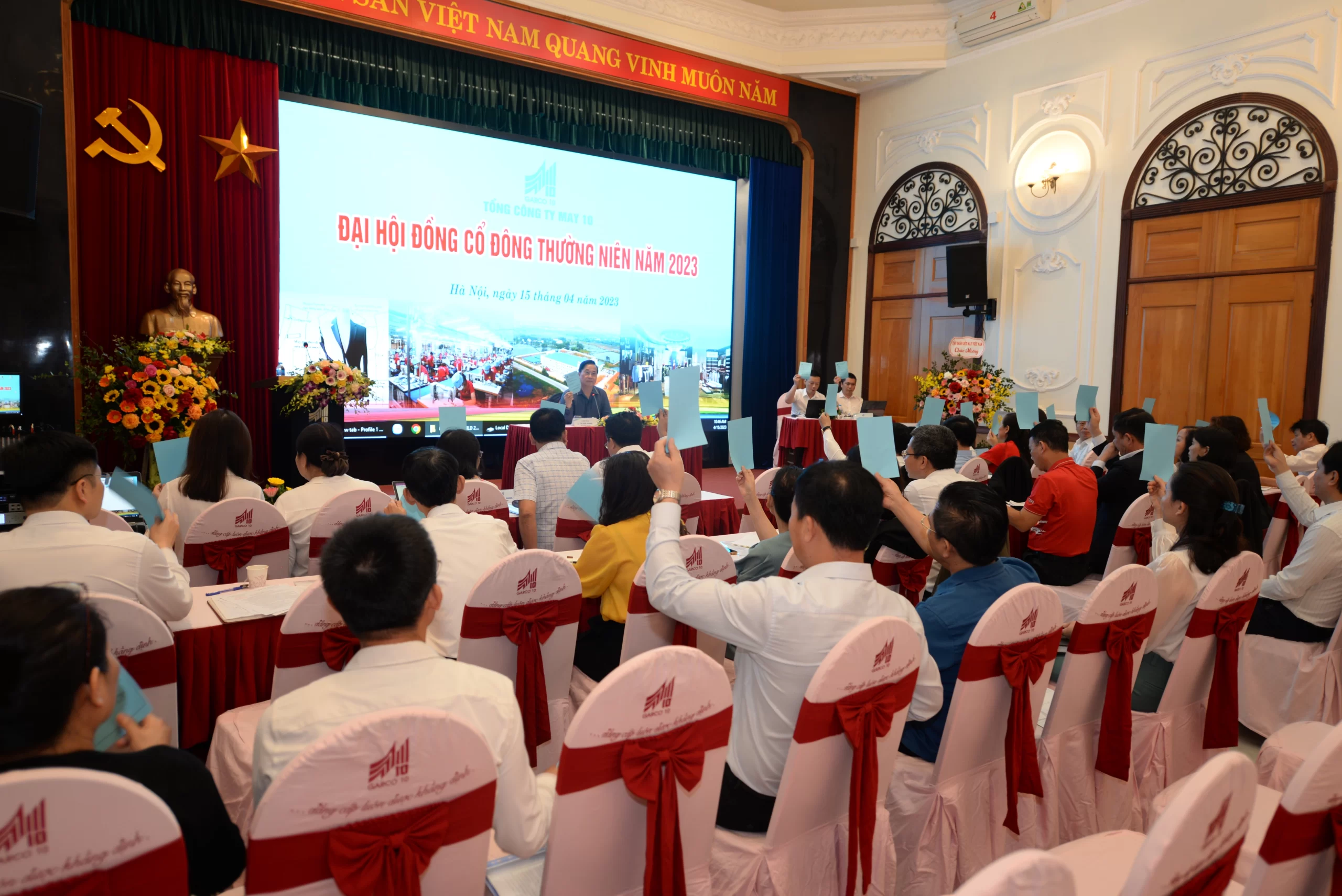 May 10 tổ chức thành công Đại hội đồng Cổ đông thường niên năm 2023