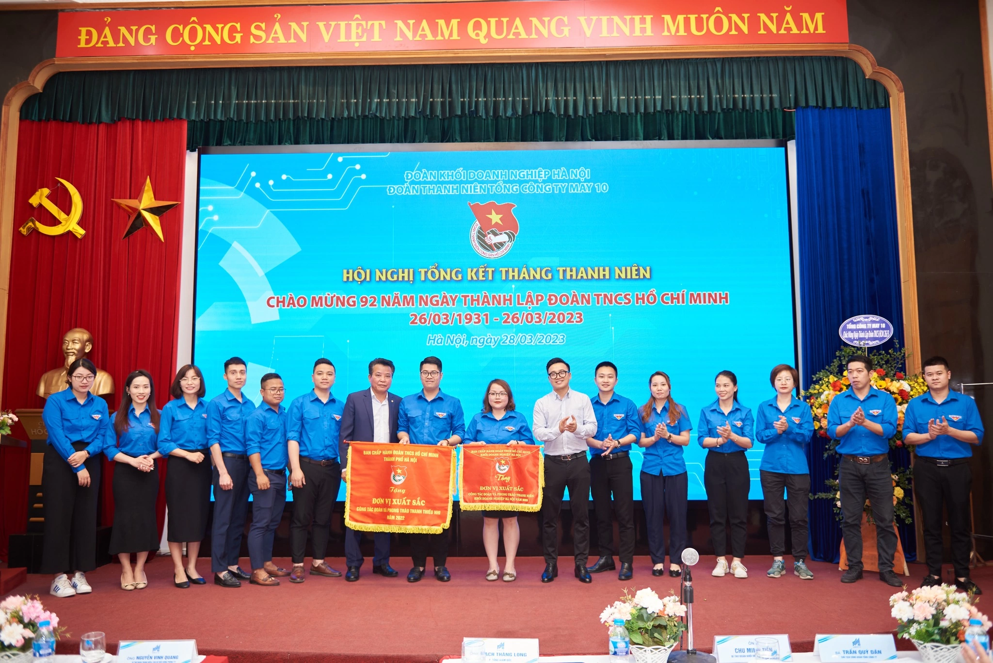 HỘI NGHỊ TỔNG KẾT CÔNG TÁC ĐOÀN VÀ PHONG TRÀO THANH NIÊN TCT MAY 10