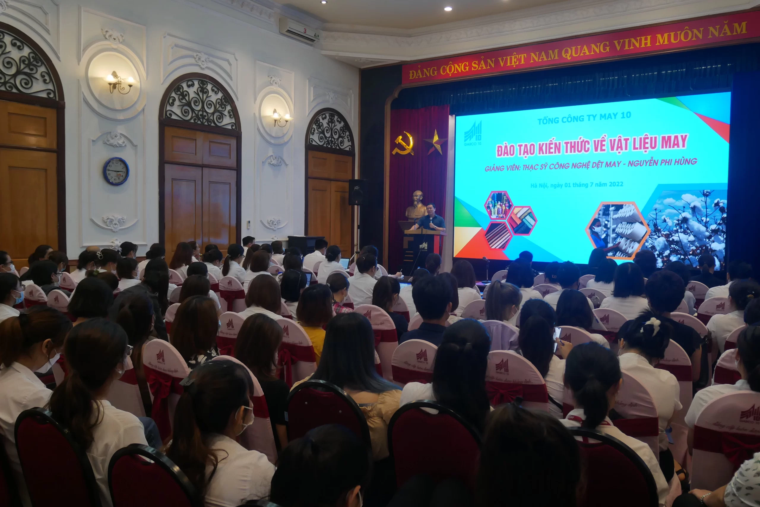 Chương trình đào tạo kiến thức vật liệu dệt may
