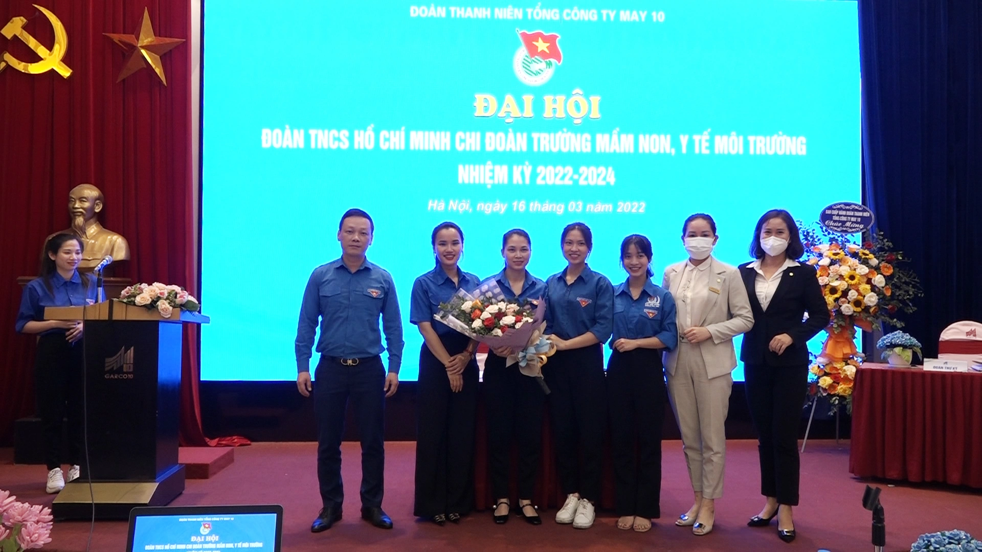 Chi đoàn Trường Mầm non – Y tế tổ chức Đại hội điểm, nhiệm kỳ 2022 – 2024
