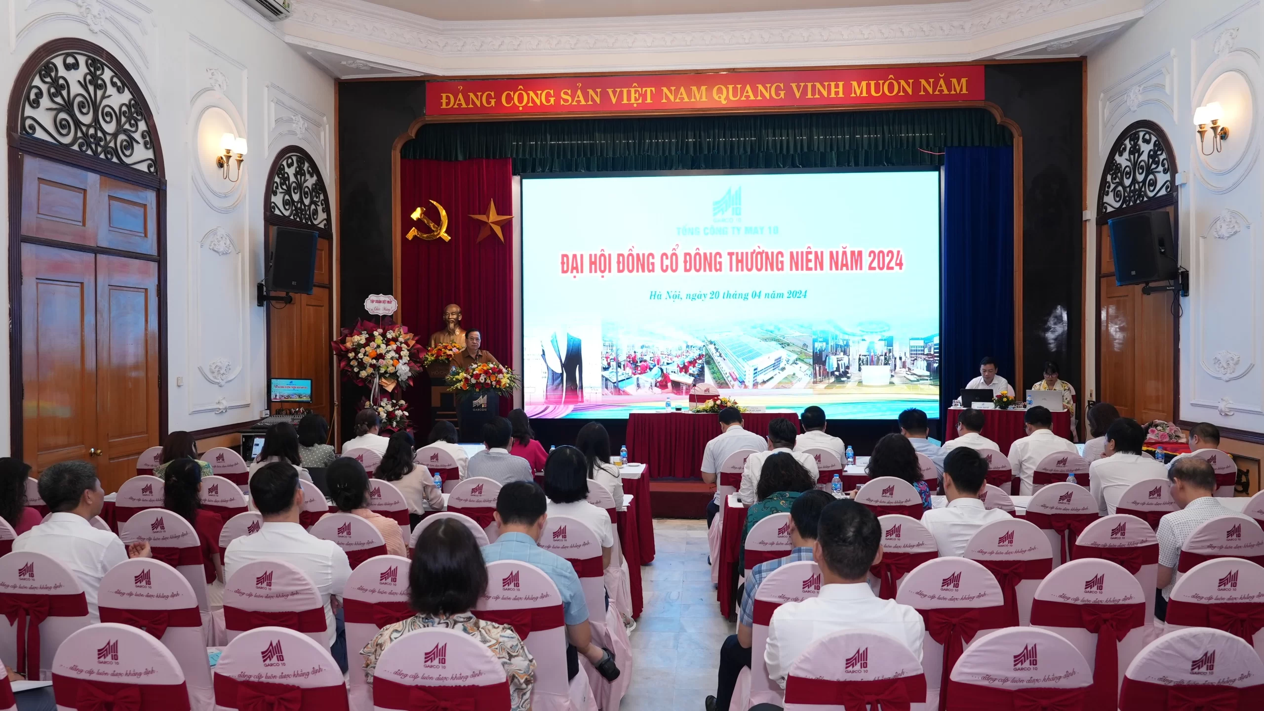 Đại hội đồng cổ đông thường niên Tổng công ty May 10 năm 2024