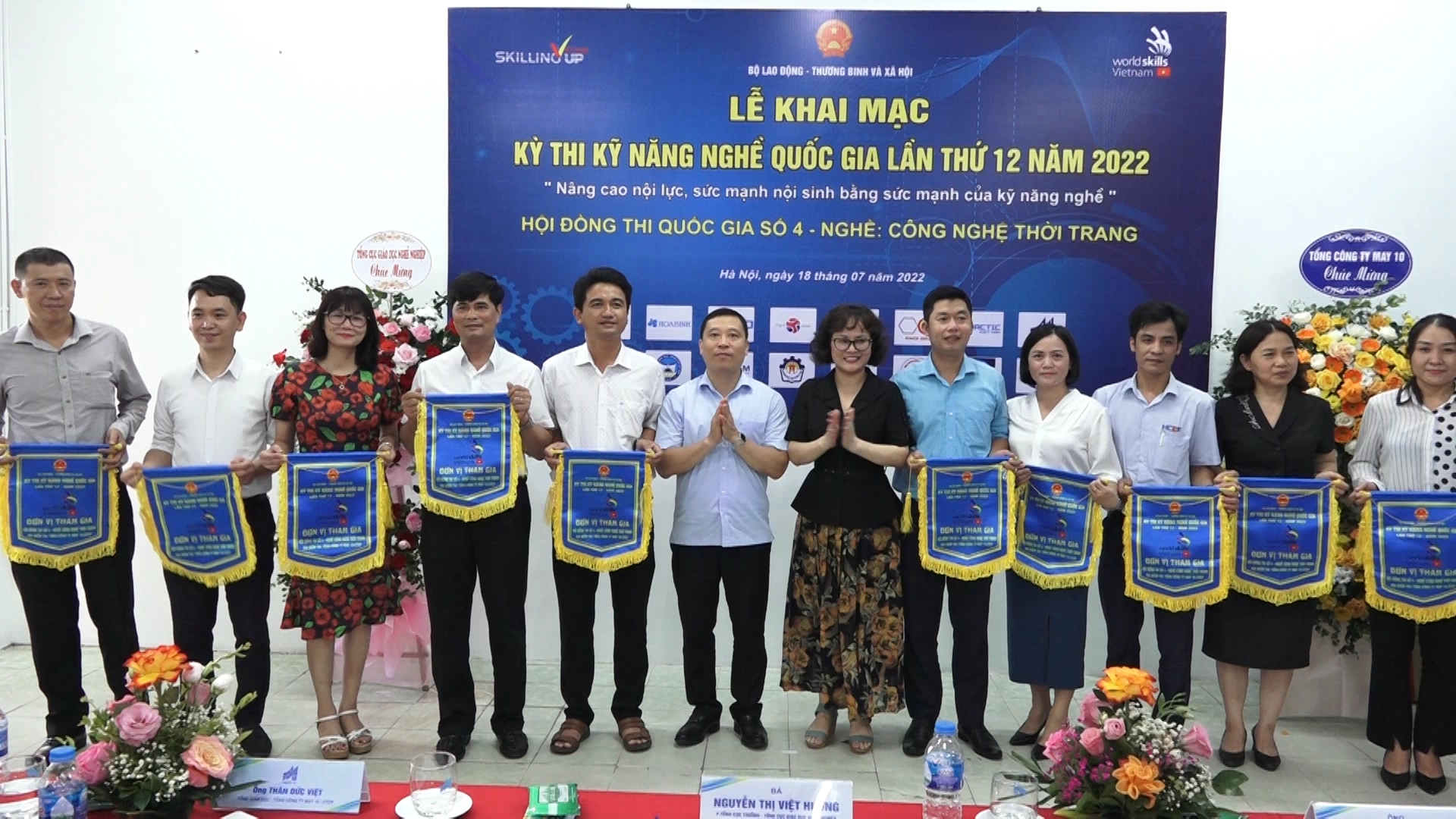 Lễ khai mạc kỳ thi Kỹ năng nghề Quốc gia lần thứ 12 tại Hội đồng thi số 4