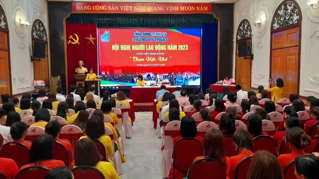 Tổ chức thành công Hội nghị Người lao động cấp đơn vị năm 2023