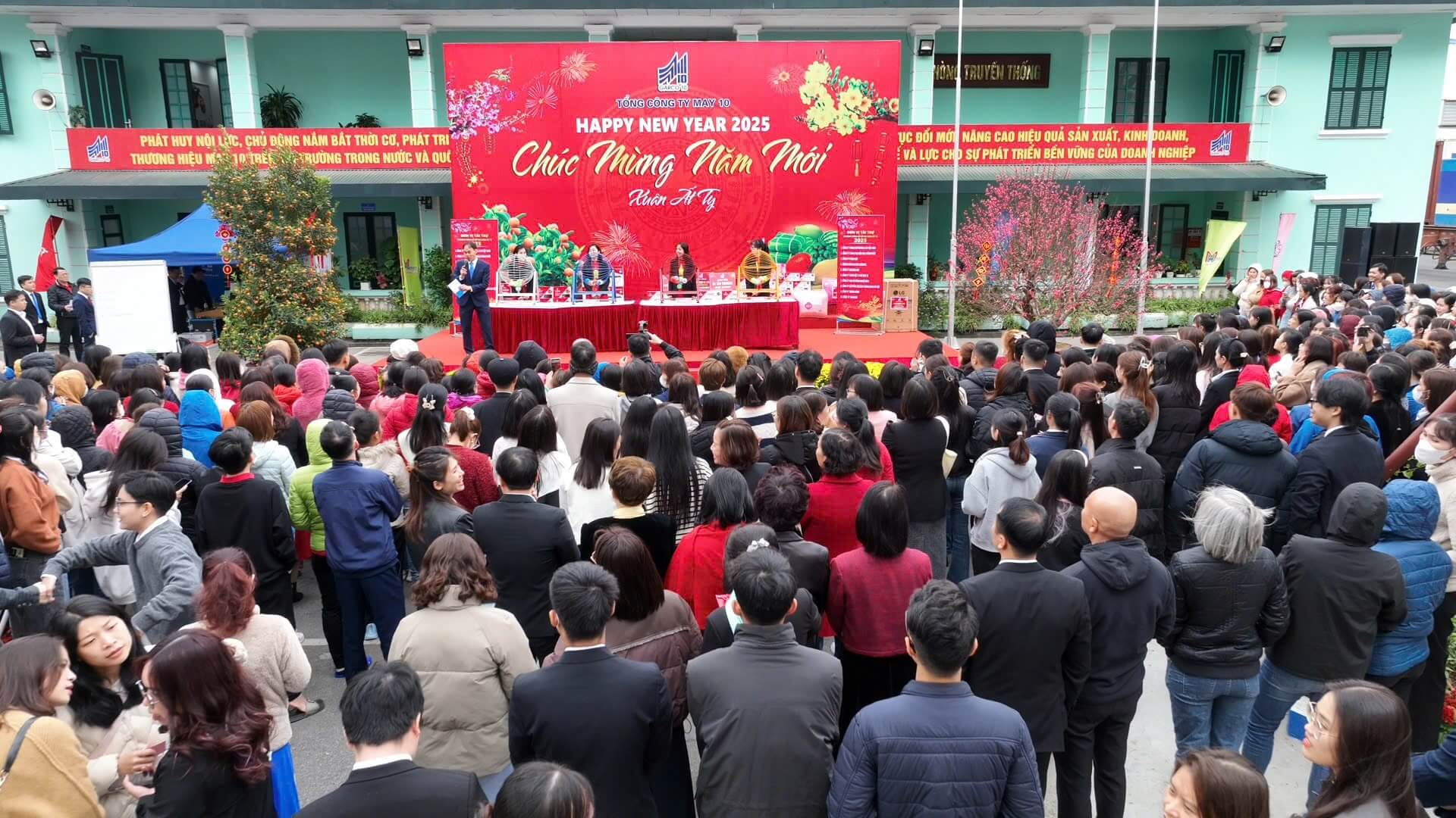KẾT QUẢ XỔ SỐ MAY MẮN ĐẦU XUÂN 2025 TẠI MAY 10