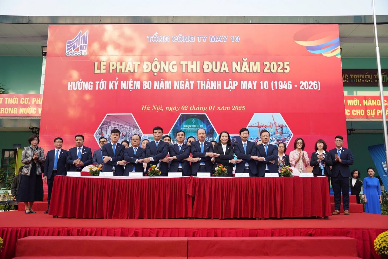 May 10 phát động thi đua lao động sản xuất năm 2025