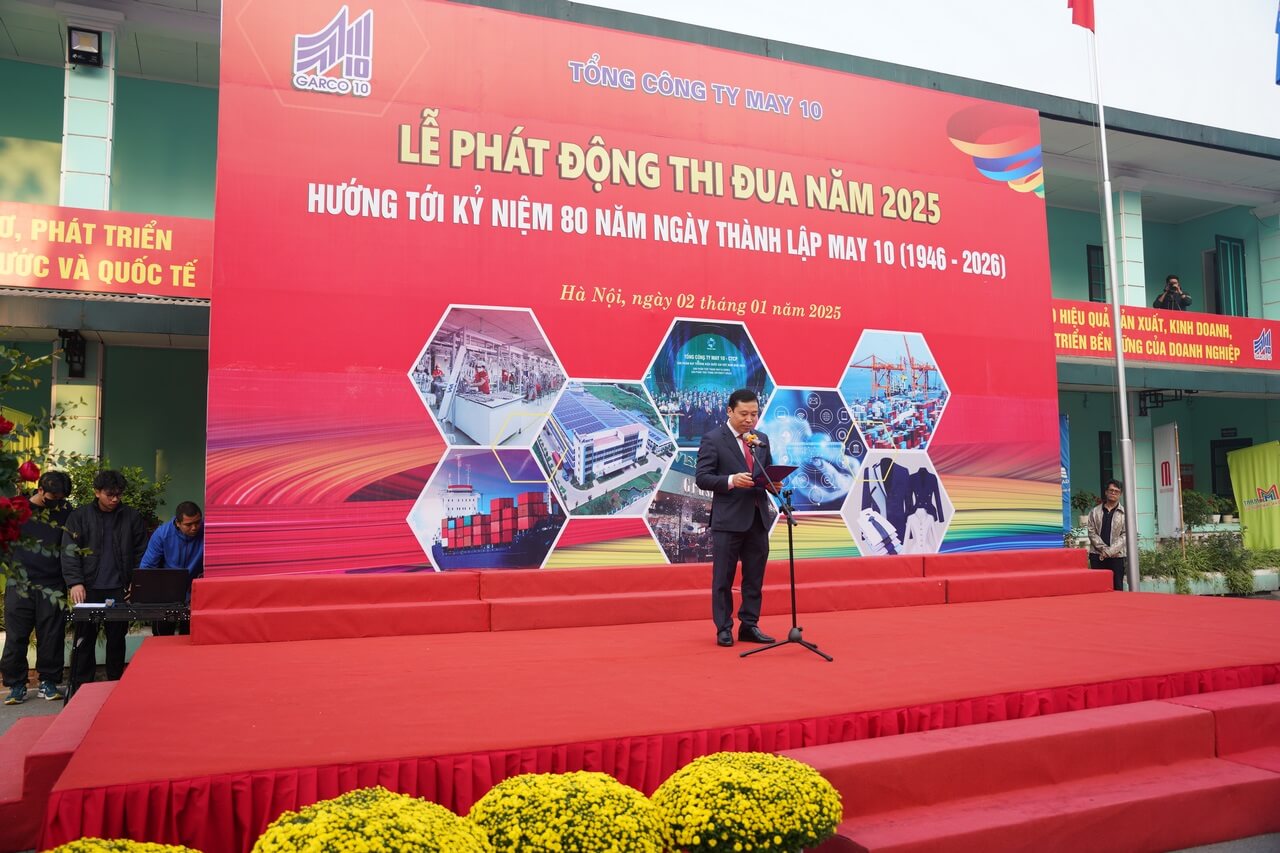 May 10 phát động thi đua lao động sản xuất năm 2025
