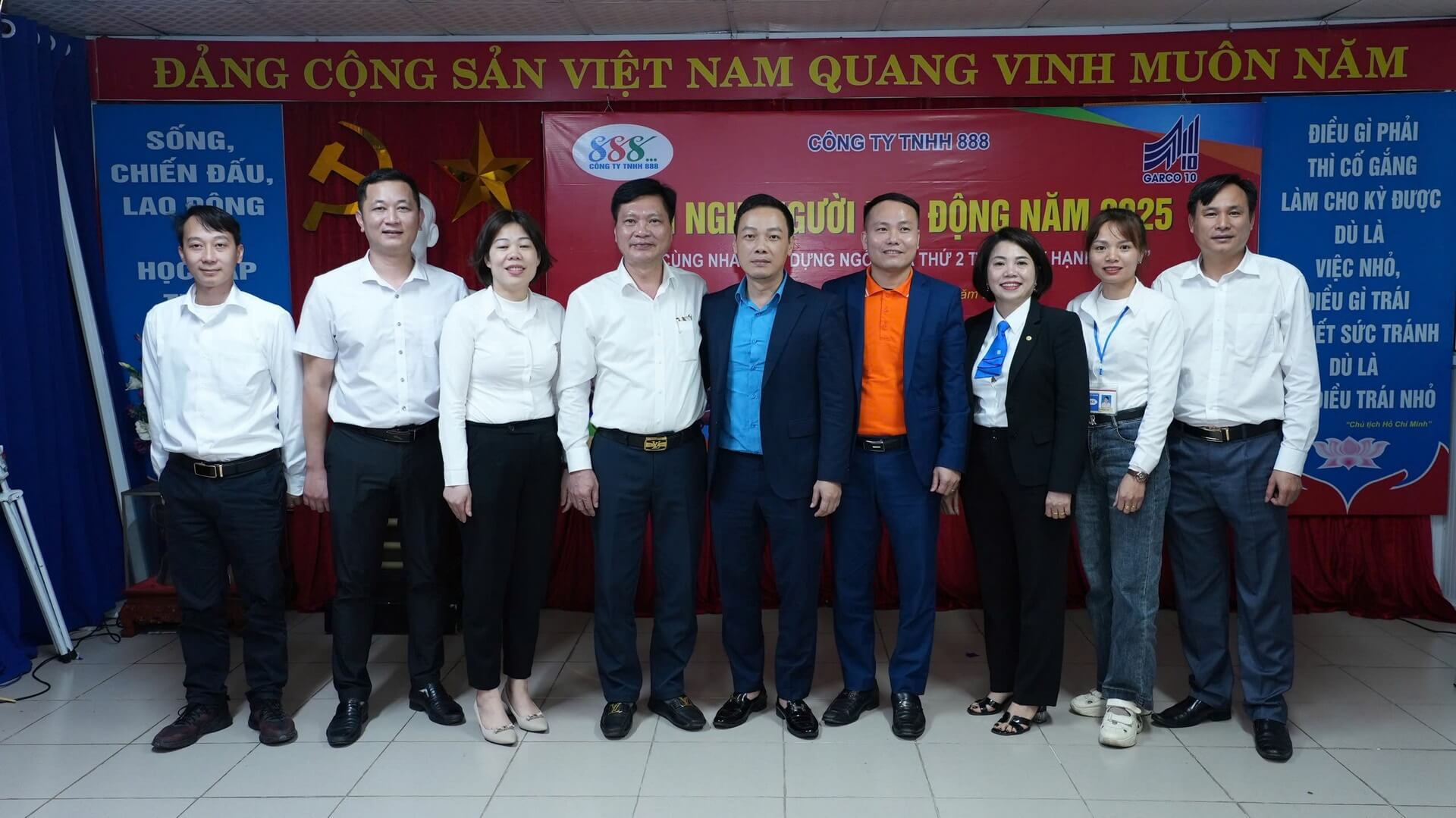 Hội nghị NLĐ TCT May 10 – Tinh gọn vận hành, nâng tầm hiệu quả