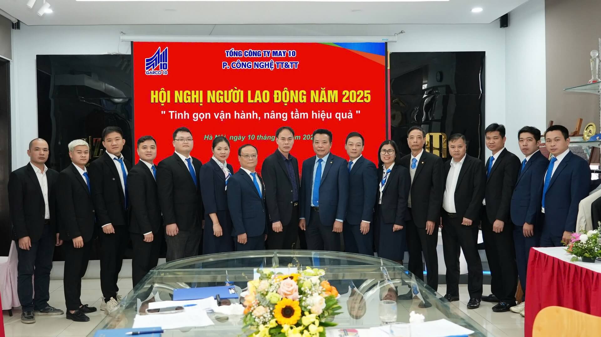 Hội nghị NLĐ TCT May 10 – Tinh gọn vận hành, nâng tầm hiệu quả