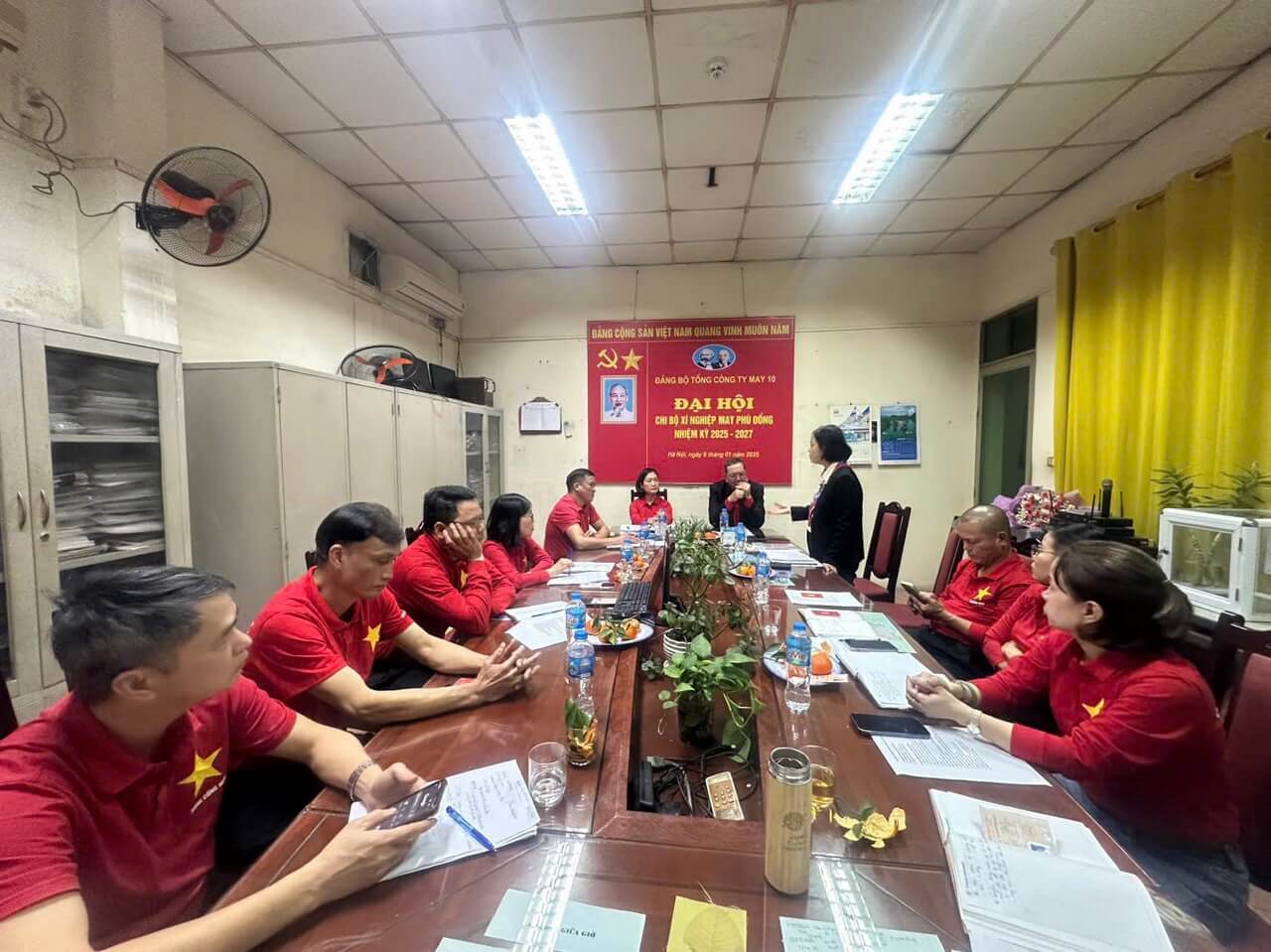 TỔ CHỨC THÀNH CÔNG ĐẠI HỘI CHI BỘ NHIỆM KỲ 2025-2027