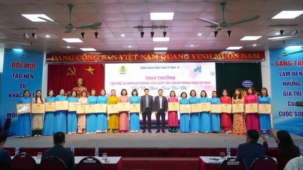 TCT MAY 10 CHÀO MỪNG NGÀY QUỐC TẾ PHỤ NỮ 8/3