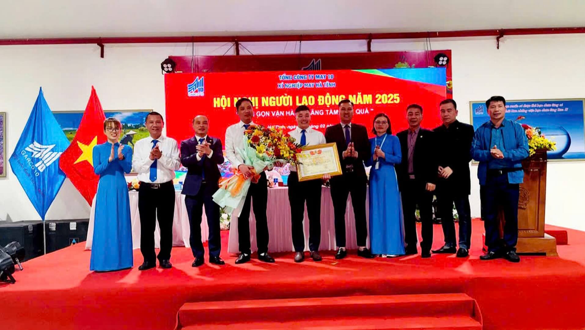 Hội nghị NLĐ TCT May 10 – Tinh gọn vận hành, nâng tầm hiệu quả