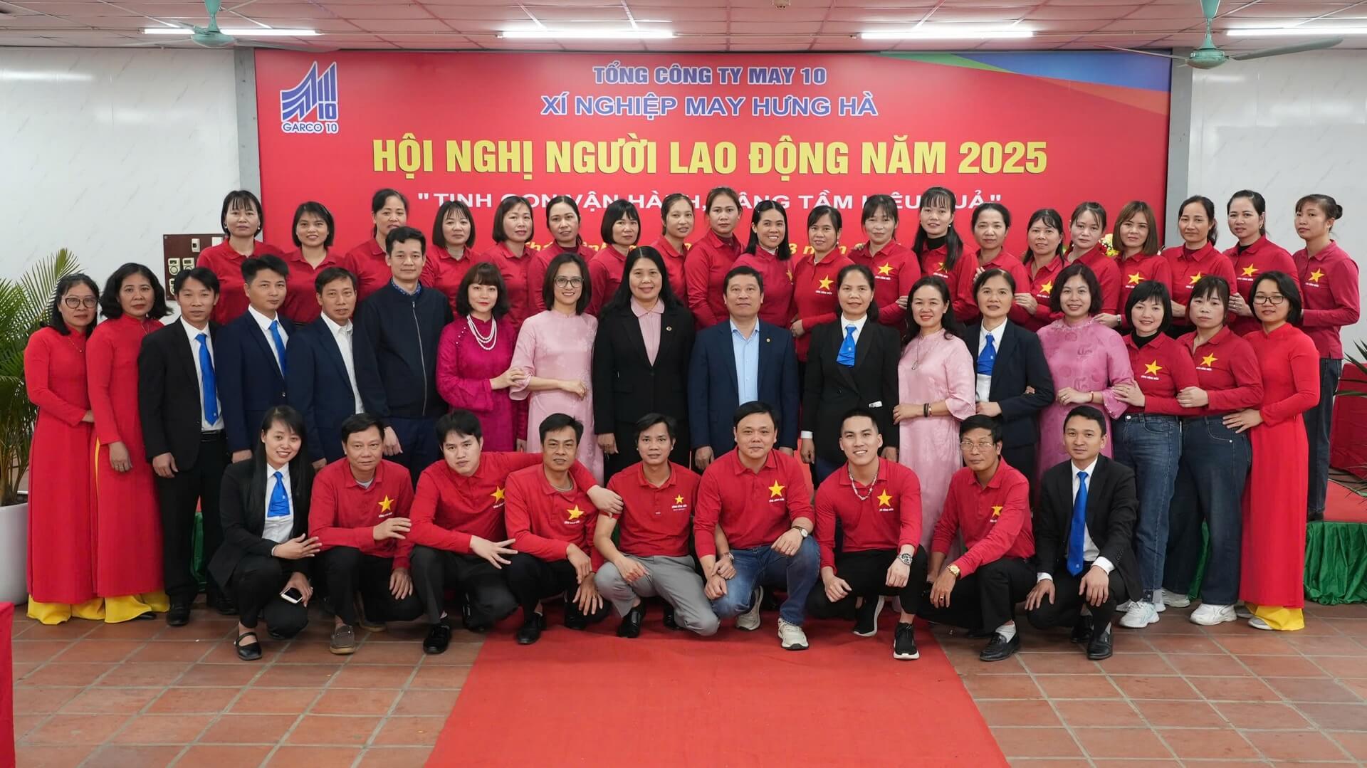 Hội nghị NLĐ TCT May 10 – Tinh gọn vận hành, nâng tầm hiệu quả