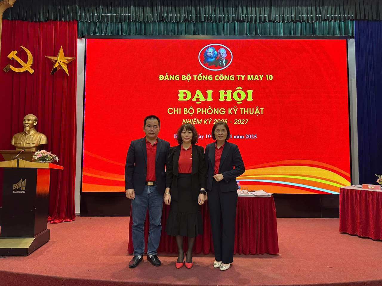 TỔ CHỨC THÀNH CÔNG ĐẠI HỘI CHI BỘ NHIỆM KỲ 2025-2027