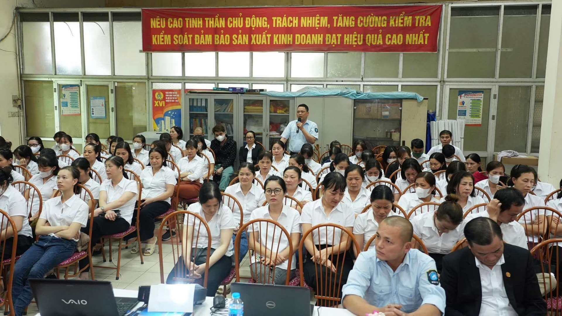 Hội nghị NLĐ TCT May 10 – Tinh gọn vận hành, nâng tầm hiệu quả