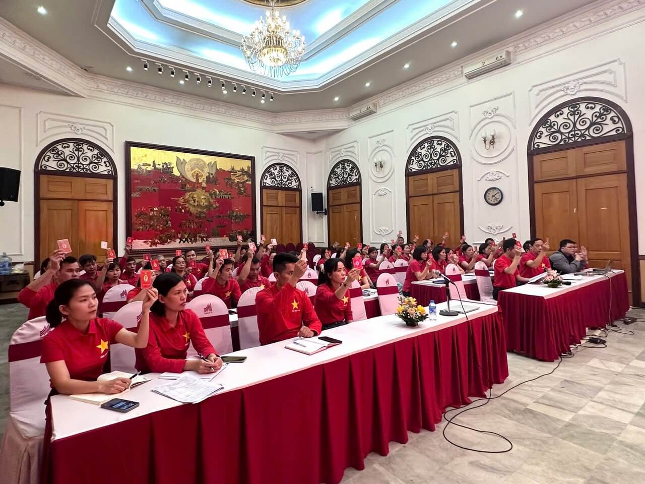 TỔ CHỨC THÀNH CÔNG ĐẠI HỘI CHI BỘ NHIỆM KỲ 2025-2027