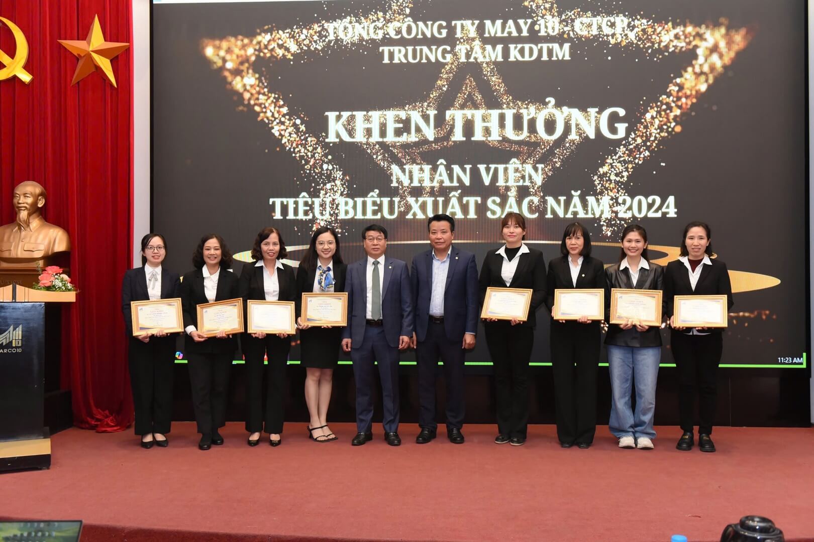 Hội nghị NLĐ TCT May 10 – Tinh gọn vận hành, nâng tầm hiệu quả