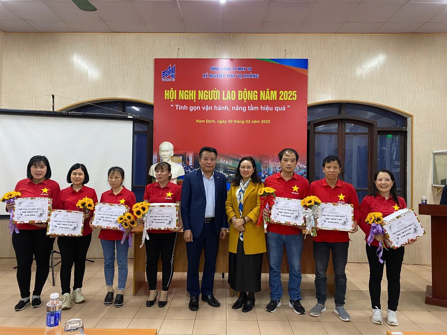Hội nghị NLĐ TCT May 10 – Tinh gọn vận hành, nâng tầm hiệu quả